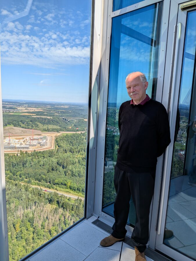 Michael auf dem TestTurm (I)